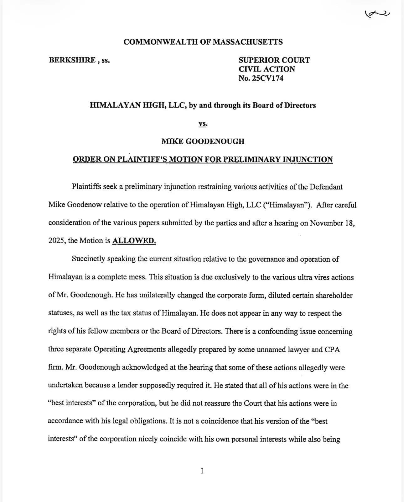 Image accompanying: Judge Calls Hemp Entrepreneur's Governance 'A Complete Mess' in Court Order